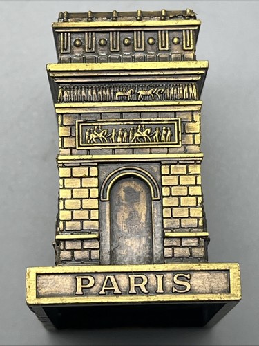 Arc De Triomphe Brass Souvenir Miniature - Picture 7 of 7