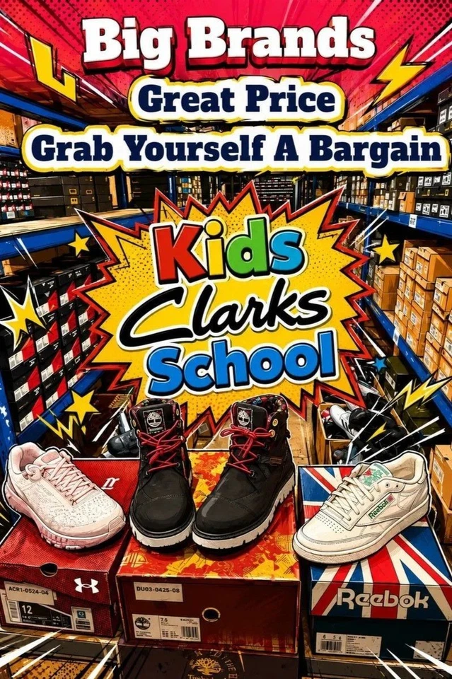 EXCLUSIVE Clarks School Shoes Boys Girls Timberland Sandals Trainers