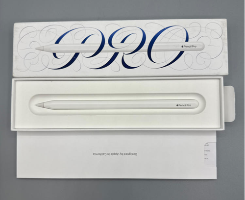 Apple Pencil Pro MX2D3AM/A White for iPad Pro M4 & iPad Air M2 Authentic - Picture 1 of 11