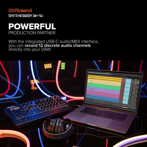 Roland Roland/Sh-4D Desktop Synthesizer_ - Bild 8 von 9