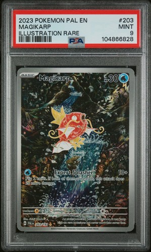 Magikarp graded PSA 9 for sale on eBay