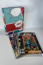 Vintage Comic Book Bundle: 20 Random Comics in an Awesome Pop Art Gift Box