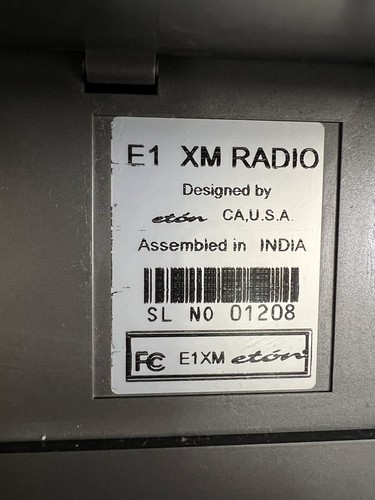 Eton E1 XM Shortwave AM FM Radio - Photo 15/17
