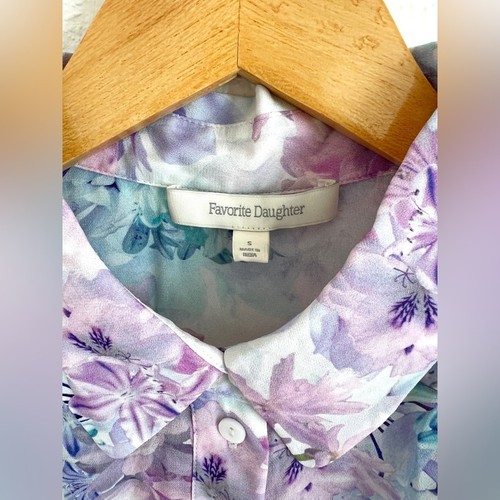 LIEBLINGSTOCHTER pastell geblümte Cropped Bluse / Gr. S - Bild 3 von 5