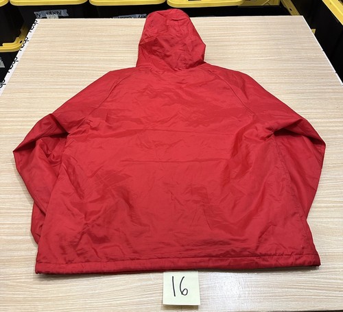 Brixton Coach’s Windbreaker Hooded Snap Jacket Size XL - Picture 4 of 6