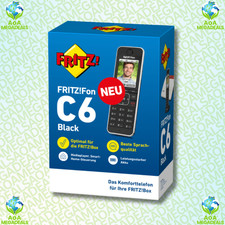 AVM FRITZ!Fon C6  20002964 schwarz DECT-Telefon Komforttelefon *NEU&OVP* 🔝