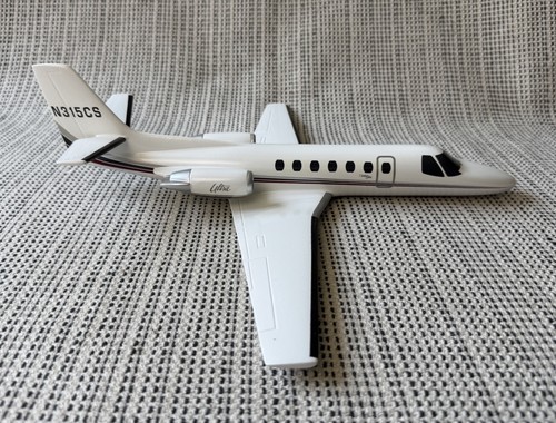 Présentoir de bureau avion jet privé d'affaires Cessna Citation Ultra N315CS PAS DE SUPPORT - Photo 12/24