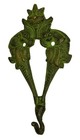 Dragon Face Shape Antique Style Handmade Brass Cloth Towel Cap Wall Hanger Hook