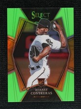 2022 Panini Select Premier Level Neon Green Prizm 85/99 Roansy Contreras r0j
