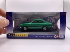 Vanguards Corgi 1:43 Ford Escort Mk2 RS2000 Modena Green VA09522