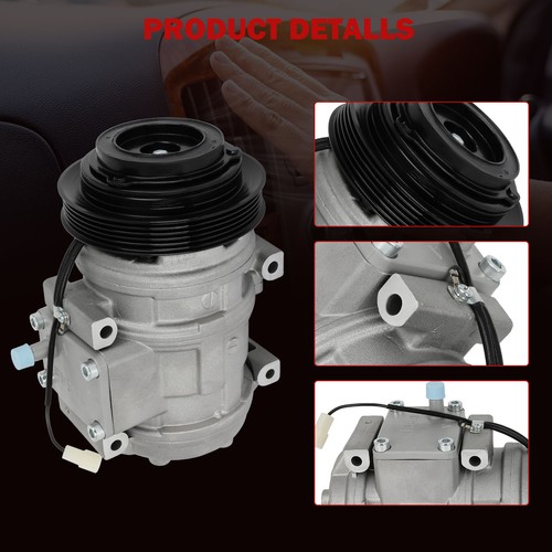 For 1991-1995 Acura Legend 3.2L 1996-1998 Acura TL 3.2L A/C Compressor w/ Clutch - Picture 3 of 13