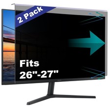 2 Pack Computer Privacy Screen Shield Compatible for 26/27 Inch 16:9 Widescre...