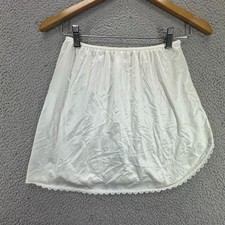 Vintage 80s Warner s Perfect Measure Half Slip 55308 Lingerie Boudoir Core USA