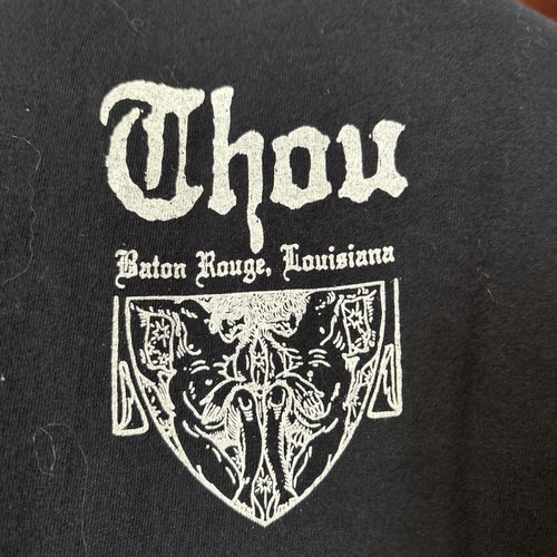 Vintage Metal Band Thou Baton Rouge Louisiana Black & White Shirt Size XL - Bild 8 von 9