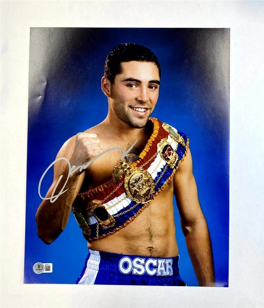 オスカー・デ・ラ・ホーヤ 直筆サイン入りフォト Oscar De La Hoya Signed Photo for sale | eBay