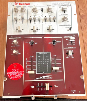 Vestax DJミキサー PMC-07pro D Vestax PMC-07 Pro D Samurai DJ Mixer Professional Mixing