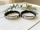 Epilepsy Medical Alert Bracelet | Stainless Steel | Personalised ID Option