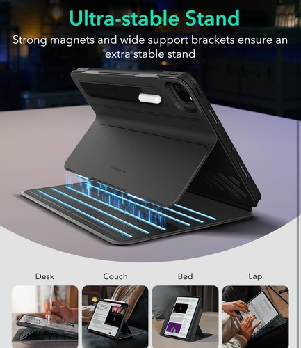 ESR iPad Pro 12.9 Case (6th/5th Gen, 2022/2021) Removable Magnetic | Cover | Adj - Bild 2 von 12