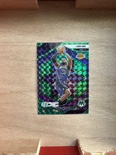 2024-25 Panini Mosaic - Epic Performers LeBron James #2 Green Mosaic Prizm