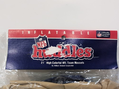 Vintage 1983 NFL Huddles Mascot - Chicago Bears - 21" Inflatable - NEW - Picture 2 of 22