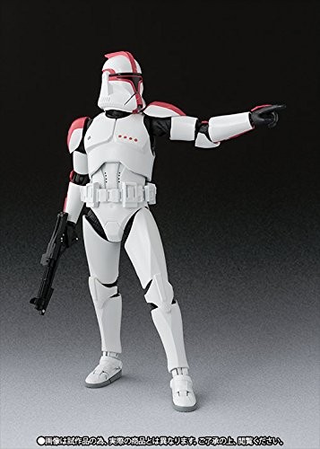 S.H.Figuarts Star Wars The Clone Trooper Figur Phase 1 Captain Tamashii Nation - Bild 6 von 6