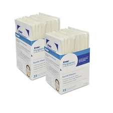 Bruder Hygienic Eyelid Sheets Micro Fine Individually Wrapped Untreated Sheet...