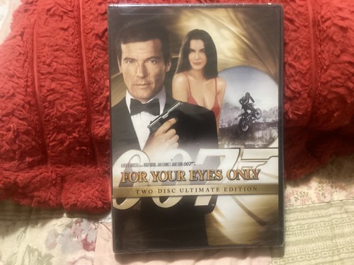 FOR YOUR EYES ONLY SEALED, WIDESCREEN TWO DISC DVDsJAMES BOND 007/ FREE POSTAGE! - Picture 1 of 7