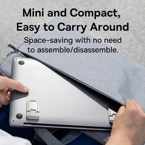 1 Pair Aluminium Alloy Notebook Bracket Cooling Holder for HP/Dell/Lenovo - Afbeelding 8 van 12