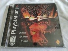 BLOODY ROAR COMPLETE 1998 Authentic PS1 Black Label Tested