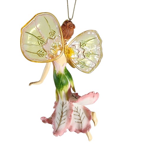 Ashton Drake On Wings Of Light Tulips Magical Fragrance Fairy Ornament - Picture 2 of 11