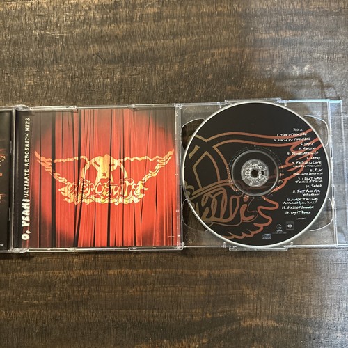 O, Yeah! Ultimate Aerosmith Hits by Aerosmith (CD, Jul-2002, 2 Discs,...USED - Foto 5 di 6