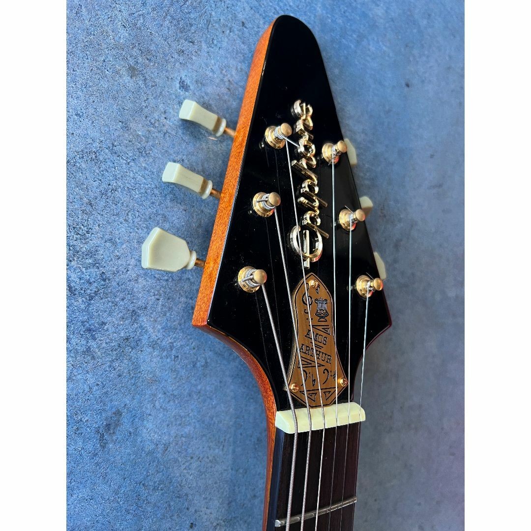 ギター Epiphone Joe Bonamassa 1958 Flying-V Epiphone Limited Edition Joe Bonamassa 1958 Amos Korina
