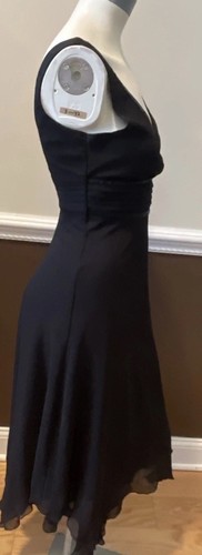 Speechless Damen Junior Größe 7 schwarz kurz Abendkleid Pailletten Reißverschluss hinten Abschlussball - Bild 6 von 10