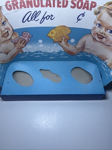 VTG Original Baby Bath Toy Soaps Countertop Store Display Full 1940s HTF Rare! - Bild 16 von 24