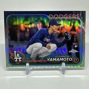 2024 Topps Chrome Update #USC108 Yoshinobu Yamamoto Image Variation Rookie SP