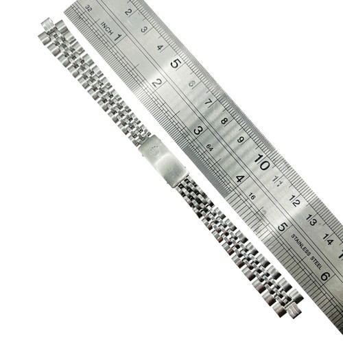 Rolex Vintage Jubilee Bracelet 7834 13mm Correa de reloj de acero inoxidable - Imagen 2 de 7