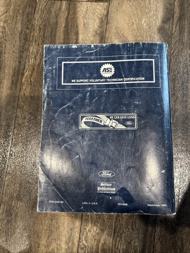 1990 Ford Probe Body Chassis Electrical Powertrain Car Shop Manual - Foto 2 di 3