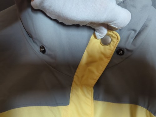 COLUMBIA CHALLENGE SERIES Ski Snowboarding Jacket Women’s Large Yellow Gray VTG - Picture 10 of 24