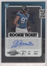 2021 Panini Contenders Optic Rookie Ticket Auto Jay Tufele #175 Auto 12ny