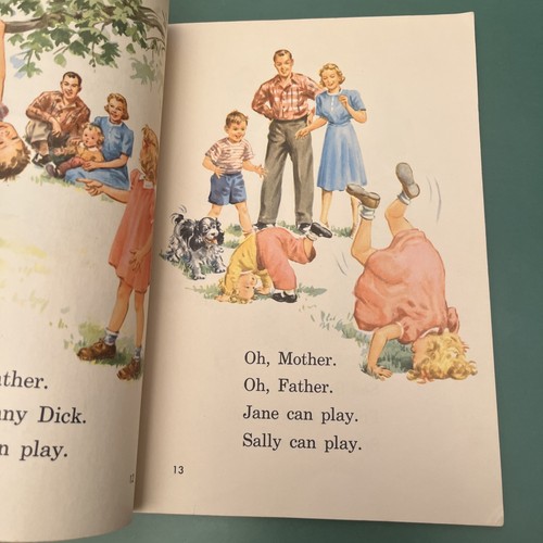 DICK & JANE BASIC READERS -THE NEW We Work and Play -1951 - Imagen 4 de 6