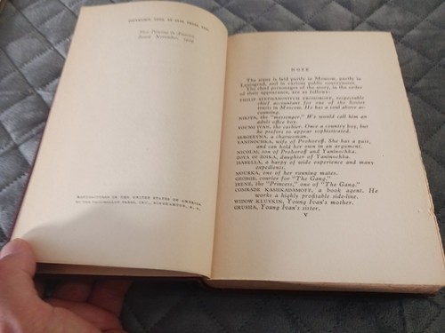 1929 Book The Embezzlers by Valentine Kataev FIRST EDITION HCBK BOOK Ex - Picture 13 of 22
