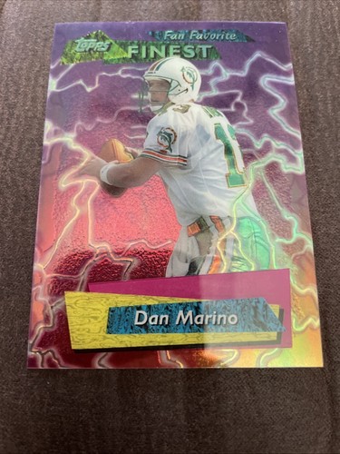 1995 Topps Finest Fan Favorite Dan Marino FF16