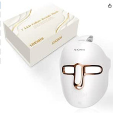 Red Light Therapy Mask for Face, Led Face Mask Light Therapy, 7 Colors LED Facia