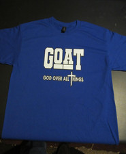 CUSTOM DTF PRINTED T SHIRT SIZES MED / LG / XL