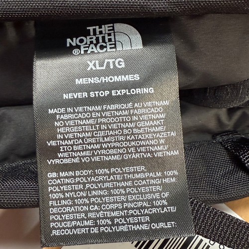 The North Face Montana Ski Gloves - Mens Size XL Brown / Black - #48572-D9 - Picture 4 of 4