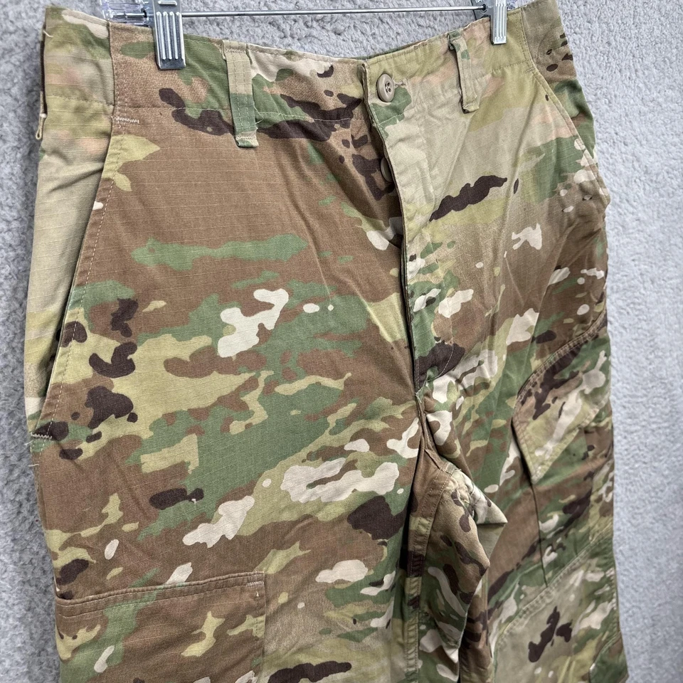 Uniforme de Combate del Ejército Pantalones Multicam Mediano-Grande Ripstop Carga Militar Para Hombres Foto 3 de 4