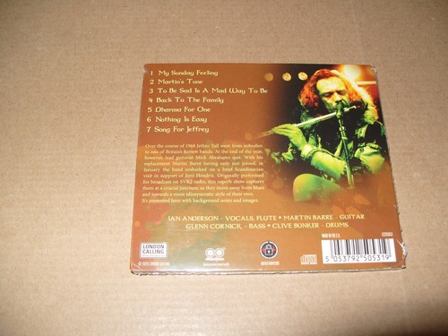 JETHRO TULL: LIVE IN SWEDEN '69 - CD DIGIPAK NEW & SEALED. (L.S.) - Picture 4 of 4