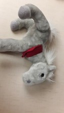 Wells Fargo Horse Plush Grey Plush Toy Pony 14