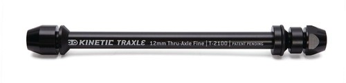 Kinetic Thru Axle Fine Thread Adapter Black Kinetic Thru Axle Fine Thread Adapter Black