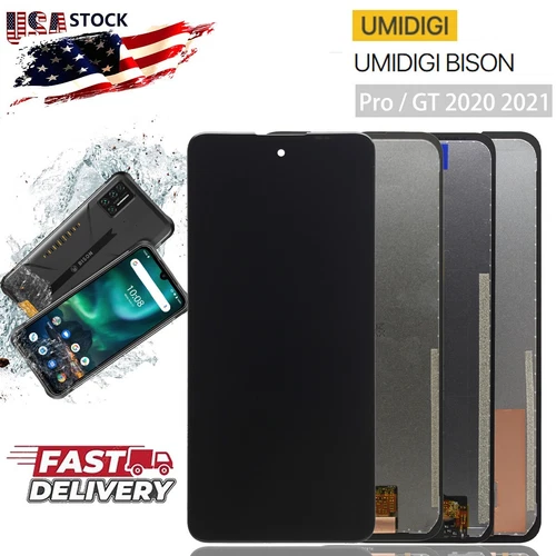 محول رقمي جديد لشاشة LCD تعمل باللمس لـ UMIDIGI Bison Pro / GT 2021 2020 US